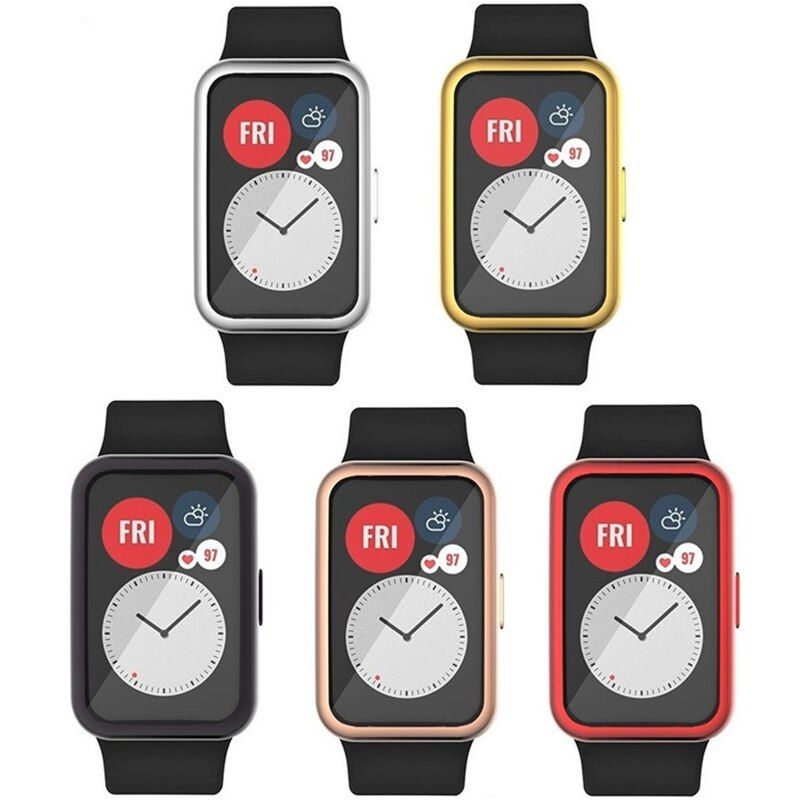 Protective Case TPU Case For -HUAWEI Watch Fit Strap Band
