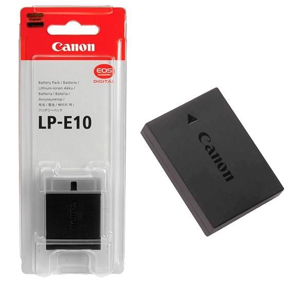 E10 Battery For Canon Camera EOS Rebel T7, T6, T5, T3, T100, 4000D, 3000D, 2000D, 1500D, 1300D, 1200D, 1100D