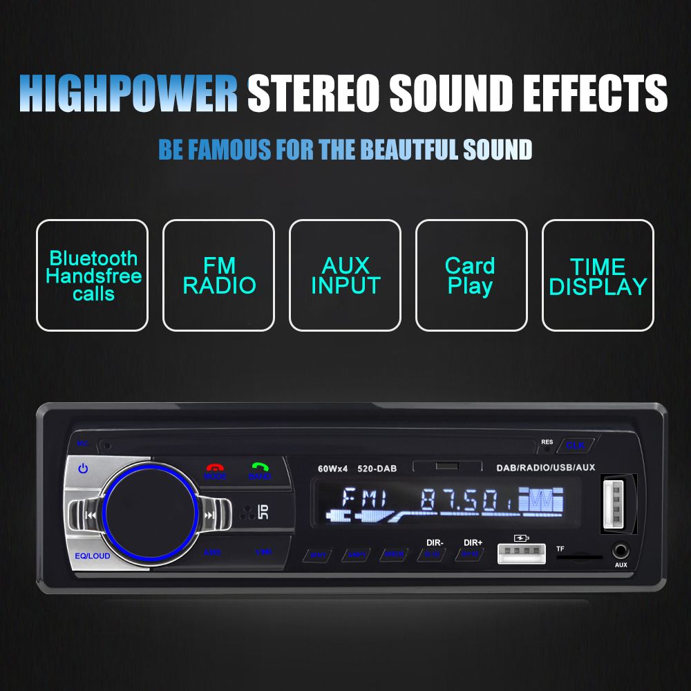 Car Radio Autoradio Stereo Receiver