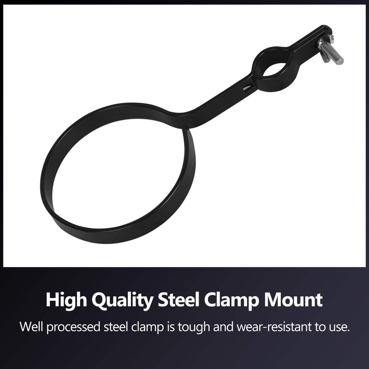 Cylindrical Drum Stick Holder 600D Fabric Clamp On for Drum Set with Clamp Mount