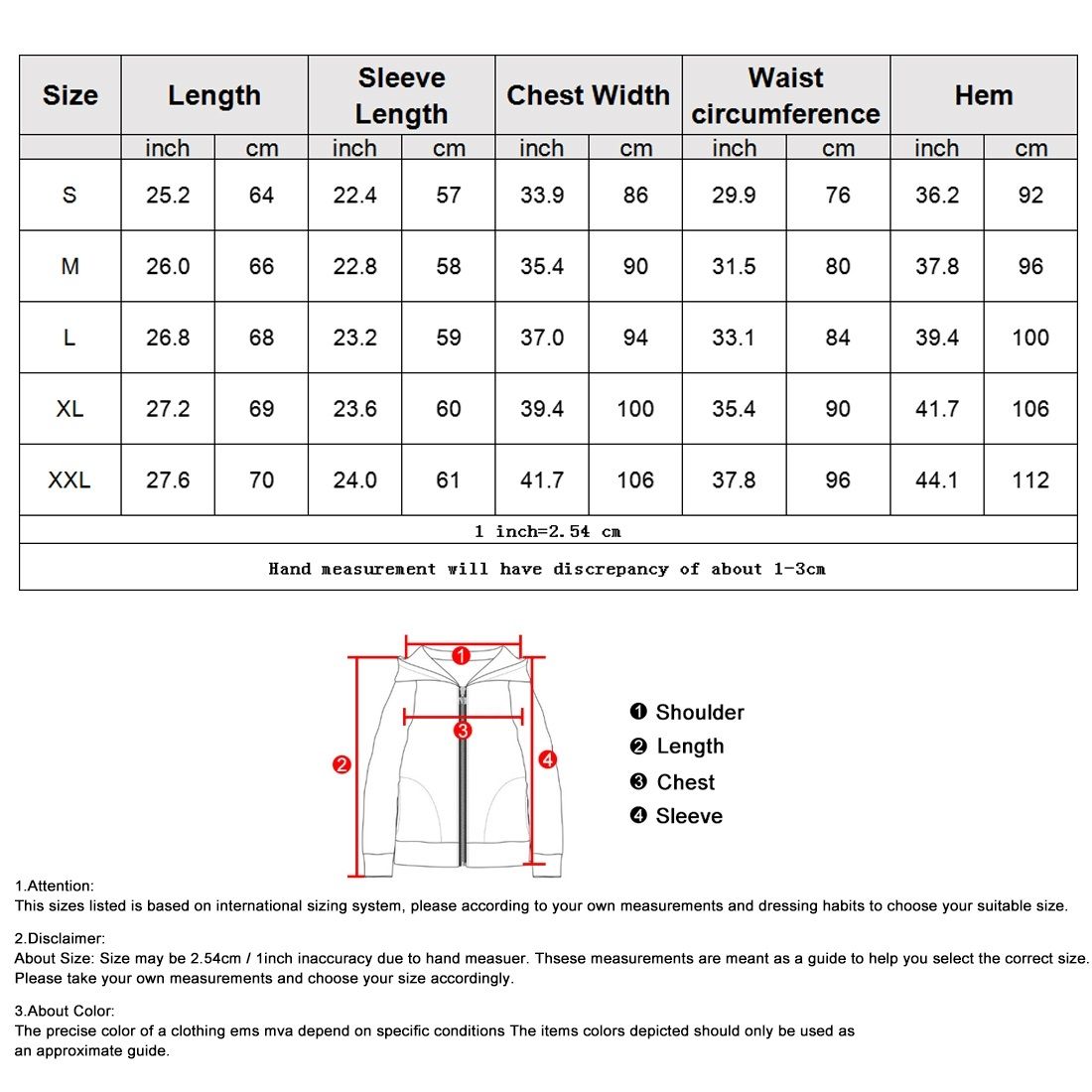 Zipper Long-sleeved Sports Jacket For Ladies