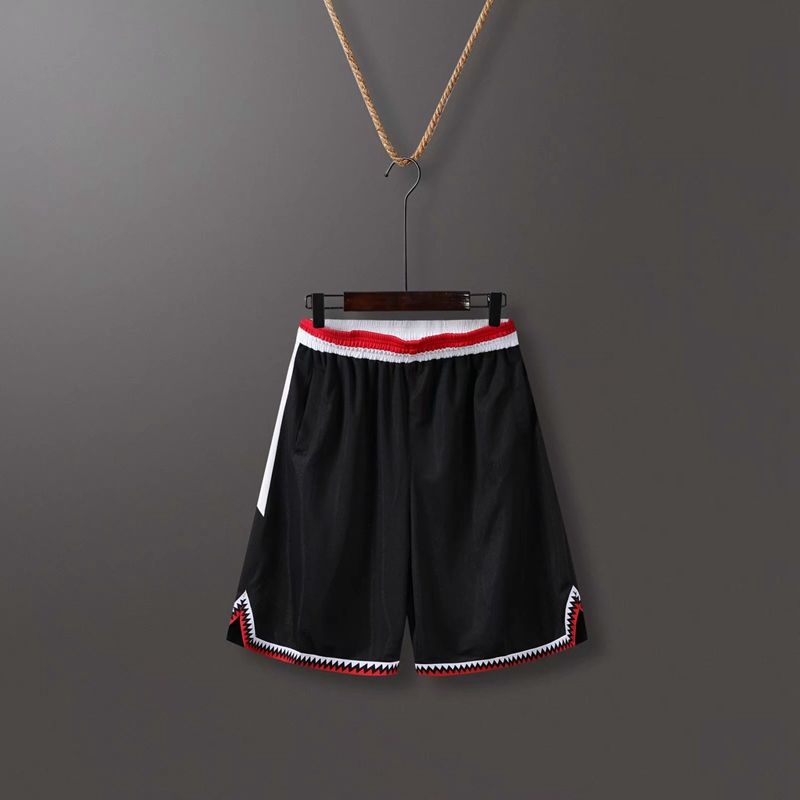 Loose Sports Patchwork Summer Men Basketball Jersey Shorts