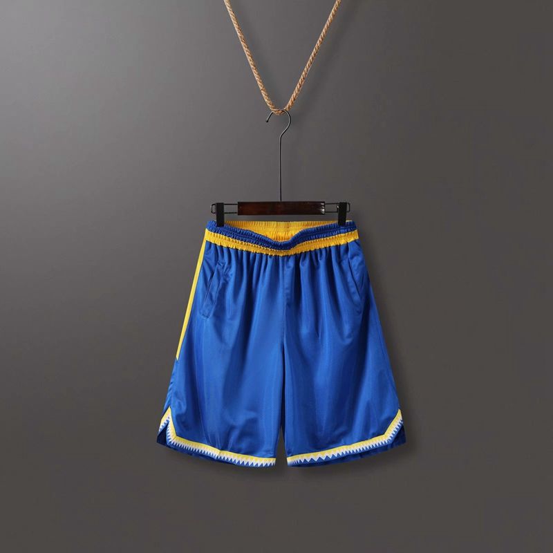 Loose Sports Patchwork Summer Men Basketball Jersey Shorts