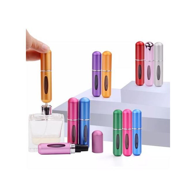 4 In 1 Mini Portable Refillable Bottle Atomizer Bottles.