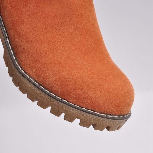 Womens Mid-Heel Snow Winter Boots