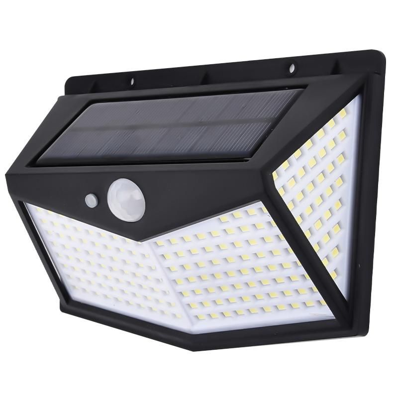 212 LED Solar Power PIR Motion Sensor Wall Light Outdoor