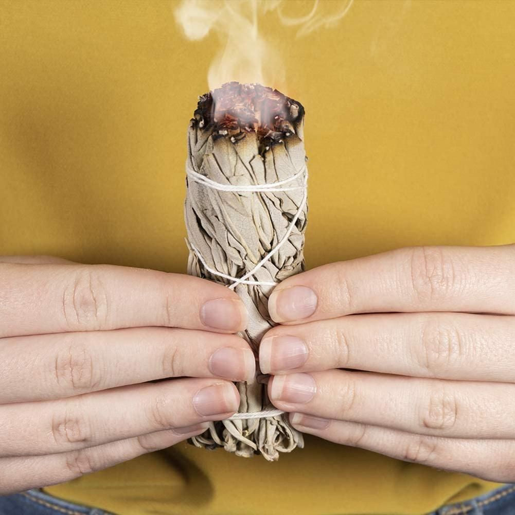 Sage White Pure White Sage Smoking Leaf California Smoky