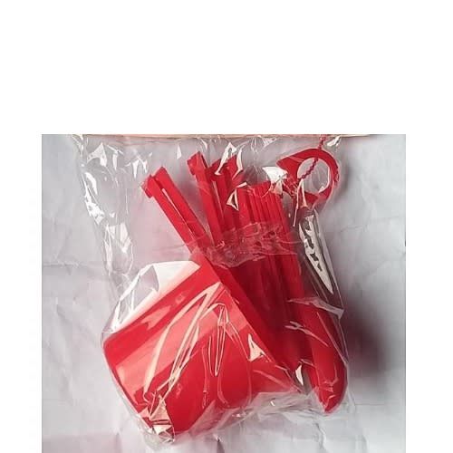 11 Pieces Measuring Cups And Spoons, Red