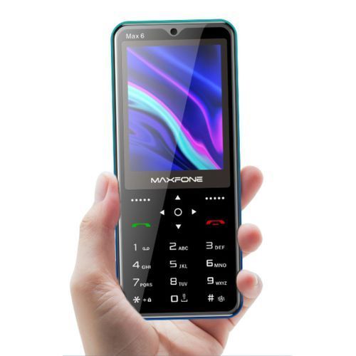 Max6, Ultra Thin Design, SIM Card Blue