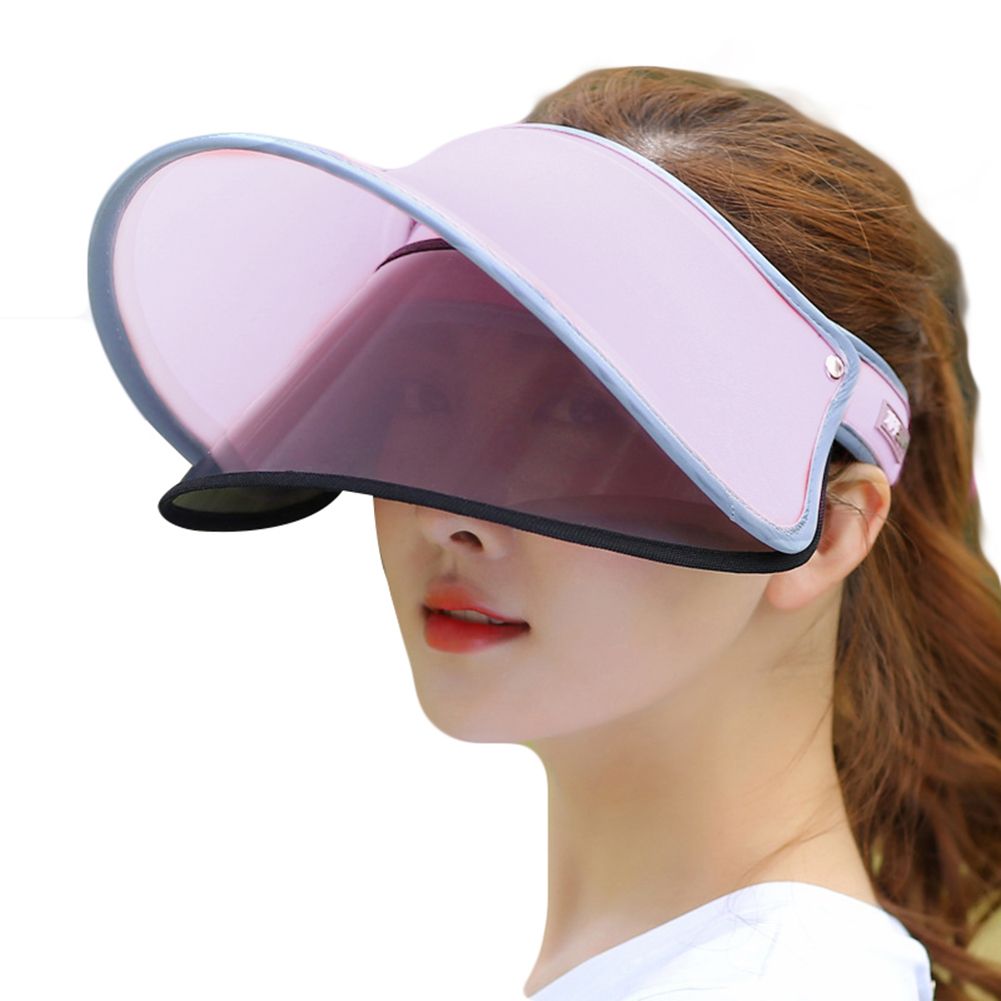 Summer Unisex Outdoor Sports Topless Anti-UV Cap Sun-Purple