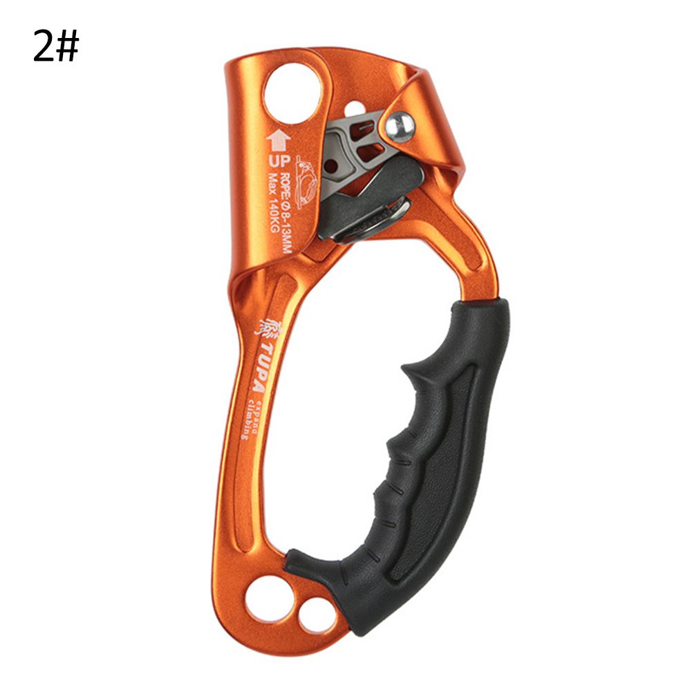 Outdoor Mountaineering Rock Climbing Rope Clamp Hand-2#