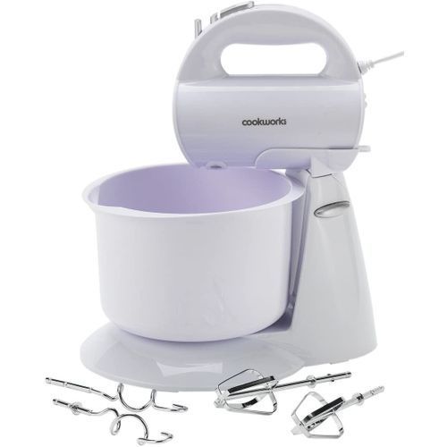 200 Watts Hand And Stand Mixer 5 Speeds Turbo Boost Button