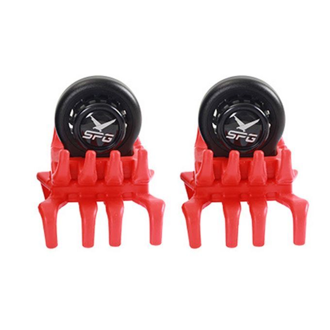 1Pair Compound Bow Limb Dampener Vibration Dampener Shooting Red