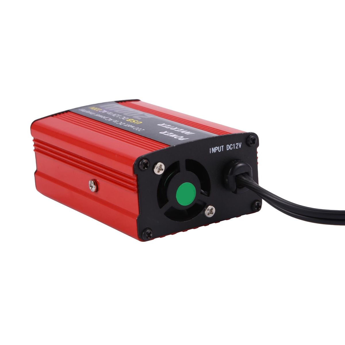 200W Car Power Inverter Dc 12V To Ac 220V Converter Dual