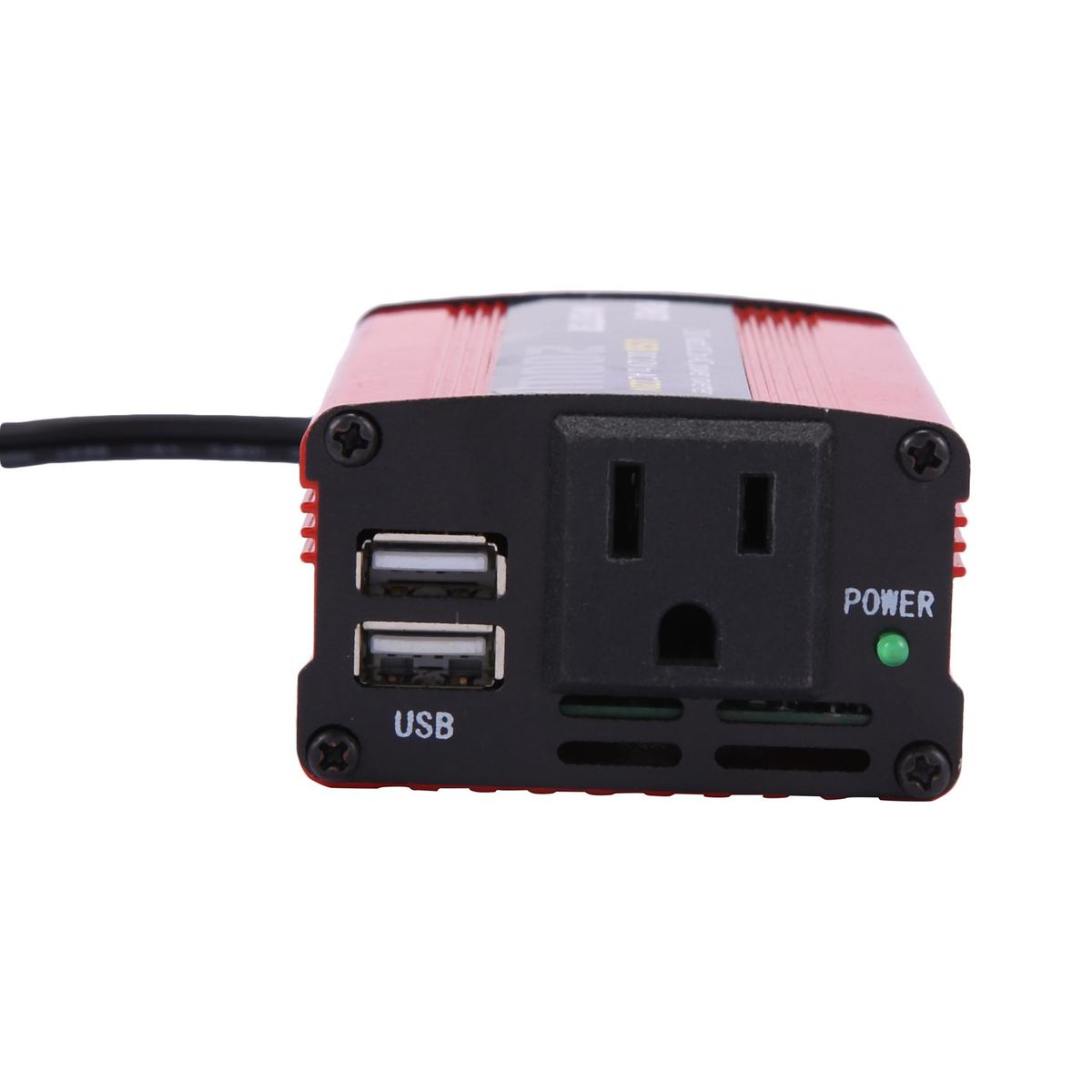 200W Car Power Inverter Dc 12V To Ac 220V Converter Dual