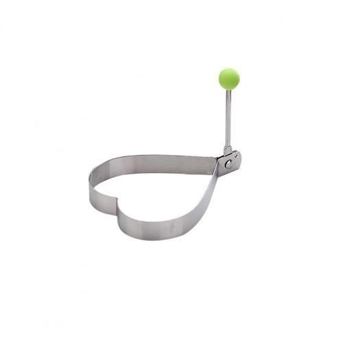 Stainless Steel Omelette Maker Egg Mould Pancake Mould(Heart-shaped 11.5x8.3cm)