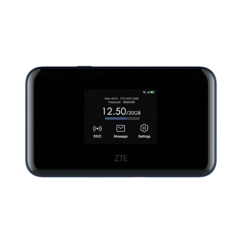 Mu5001 Cat20 5G Mini Router Wifi 6 + 1 LAN + 4,500mAh Battery