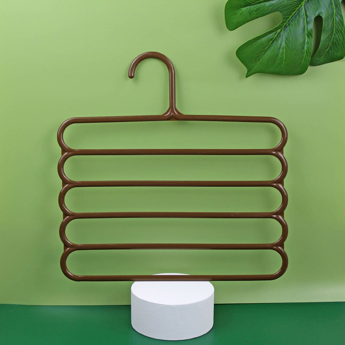 Pants Hanger 5 Layer Space Saving PP Closet Storage