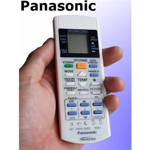 Panasonic Ionizer Inverter Air Conditioner Remote Control