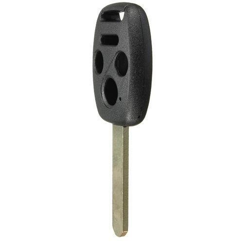 2pcs 4 Bttn Remote Key Case Fob Clicker For 03-10 Honda Accord W/ Uncut Blade Repair