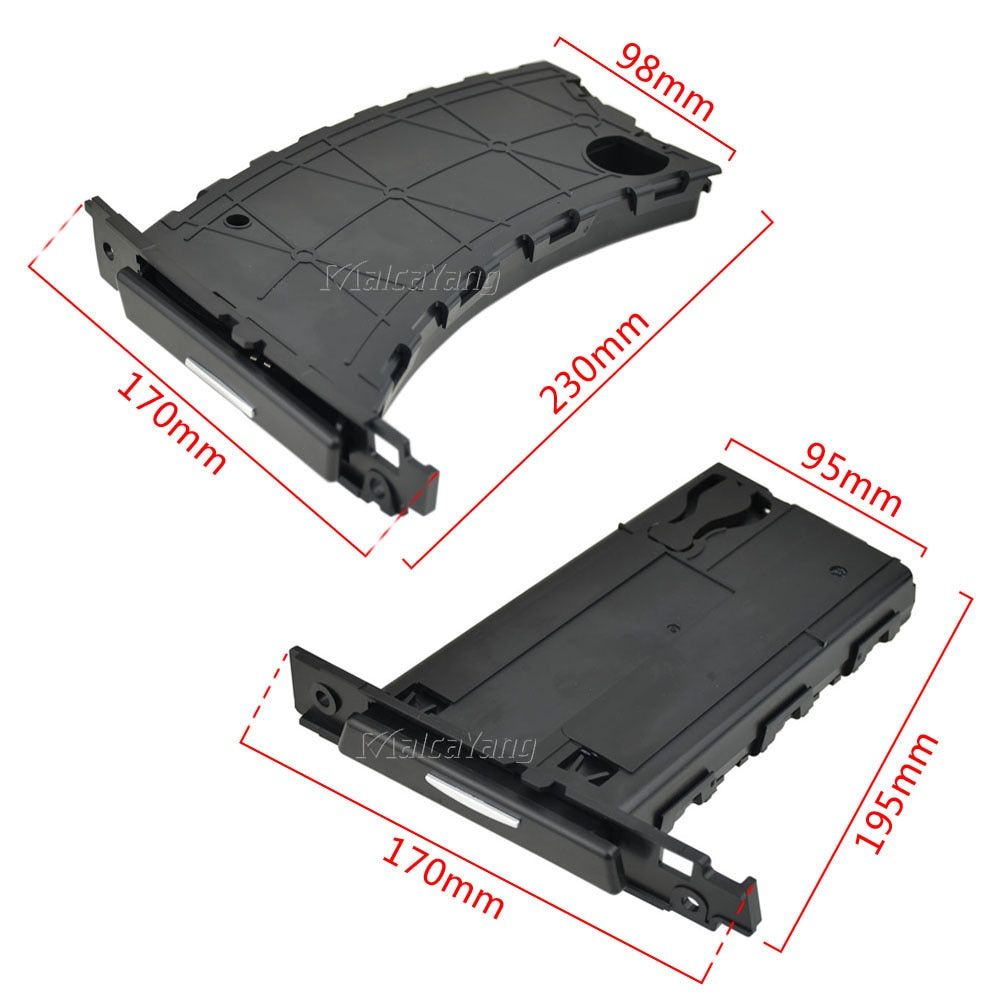 Front Driver Left Right Side Cup Drink Holder For BMW E90 E91 318I 325I 328I 51459173643 51459173467 51459173465 Black Left