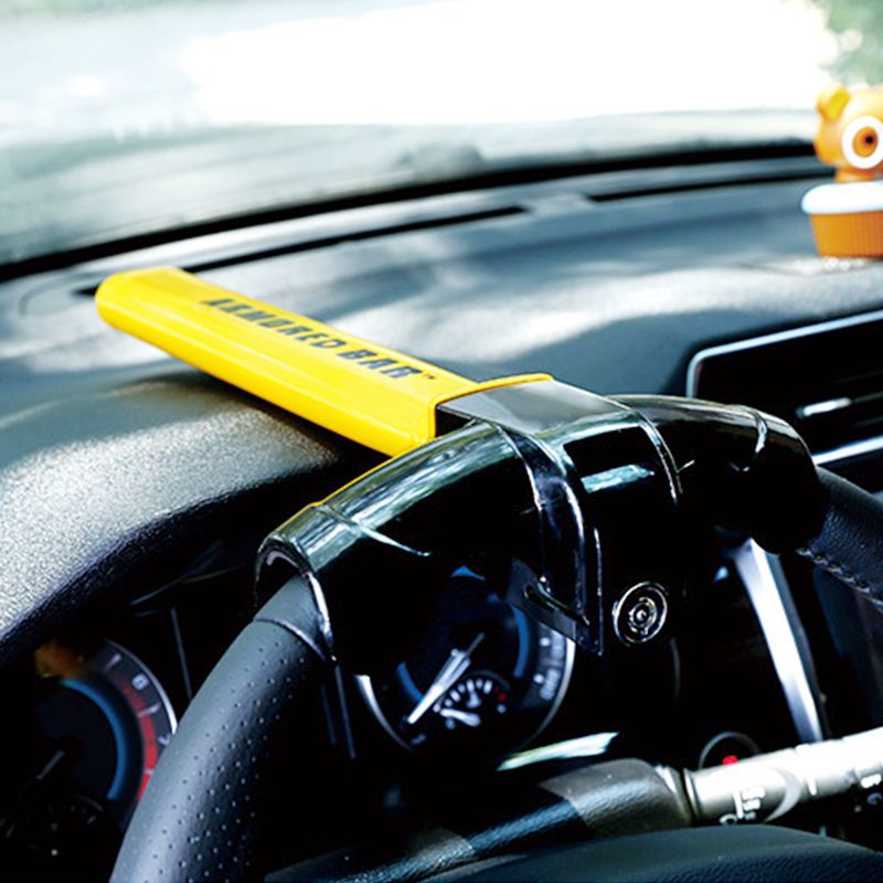 Car Steering Wheel Lock Universal Heavy Duty Anti-theft Car/Van Security Rotary Steering Wheel Lock