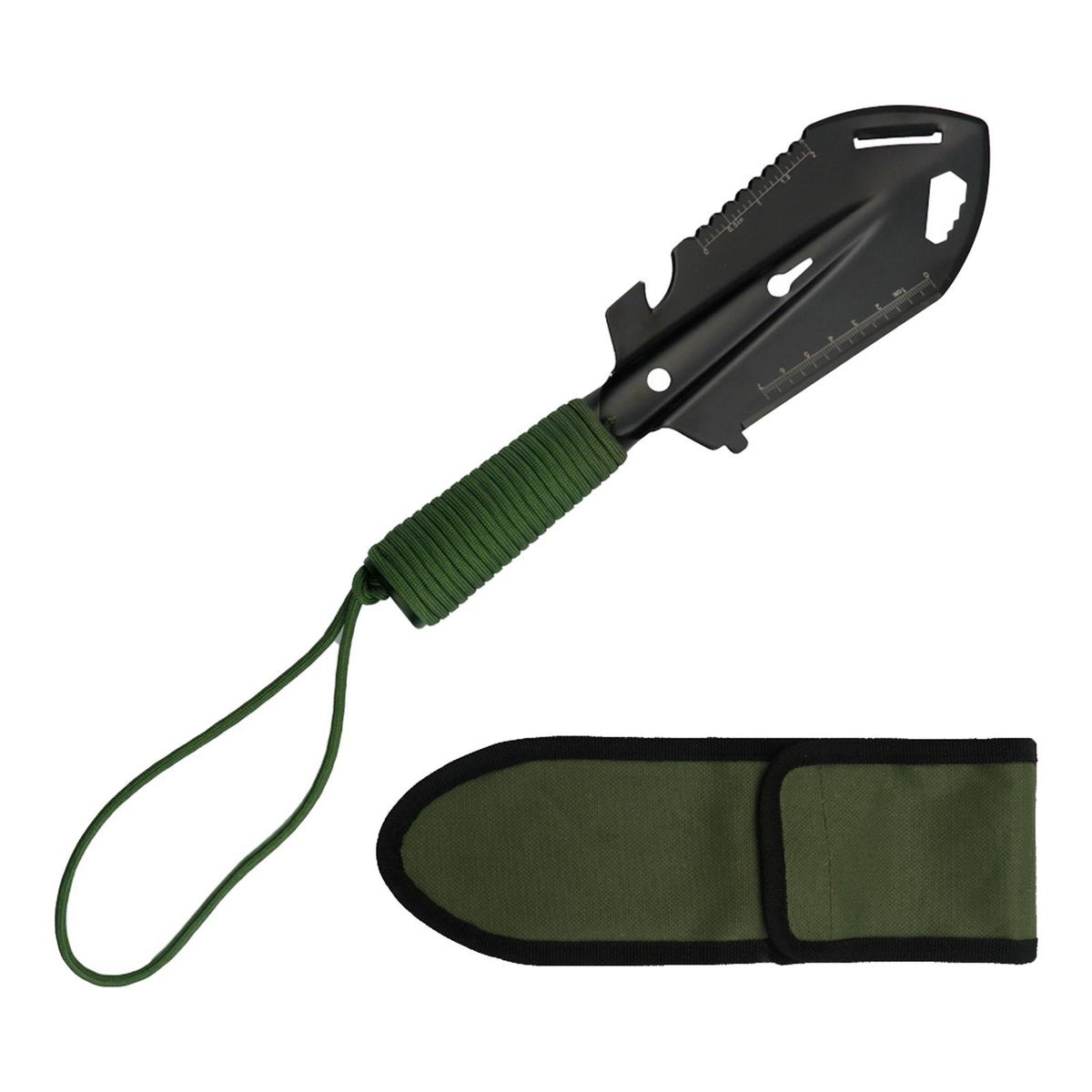 Camping Shovels Multifunctional Handy  Green