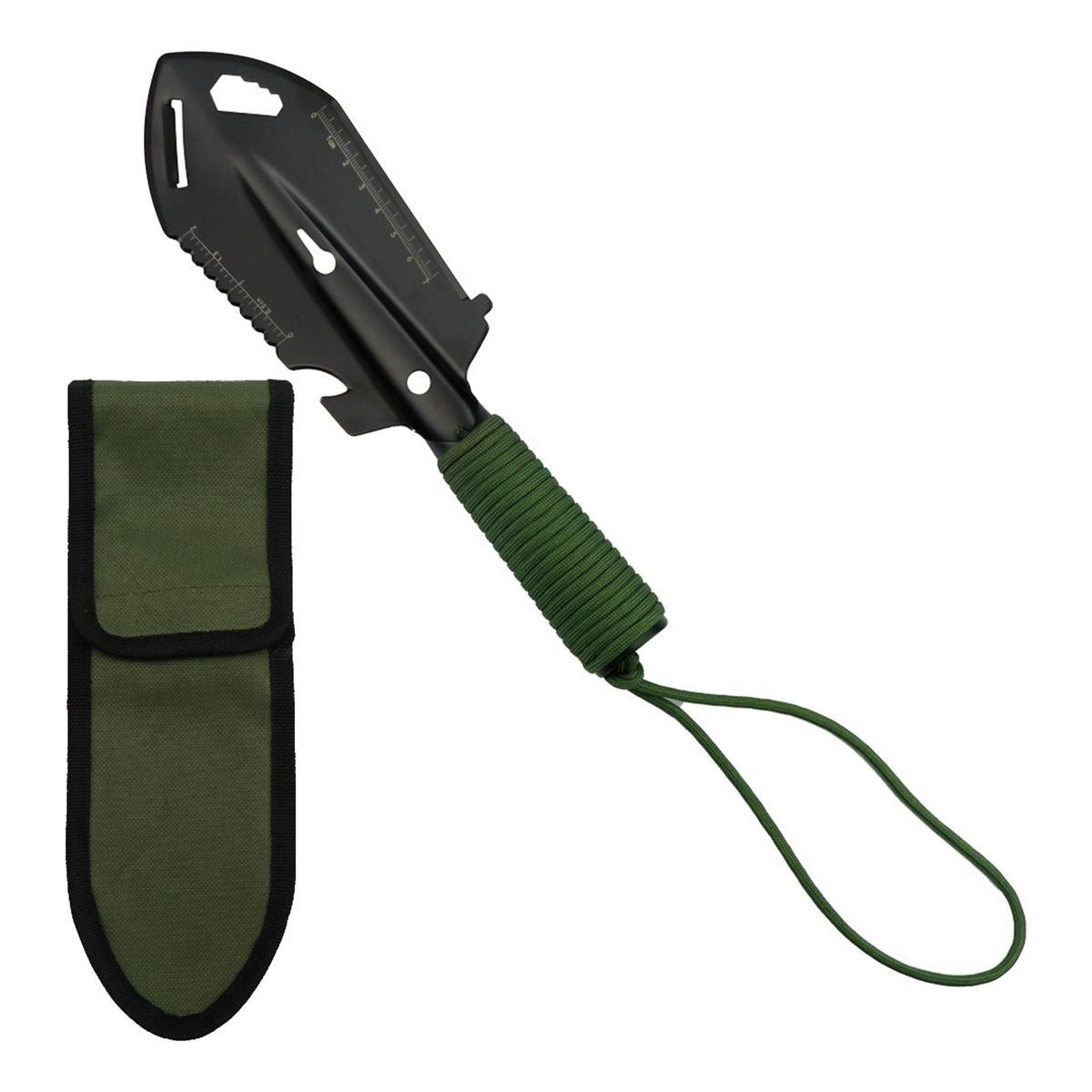 Camping Shovels Multifunctional Handy  Green