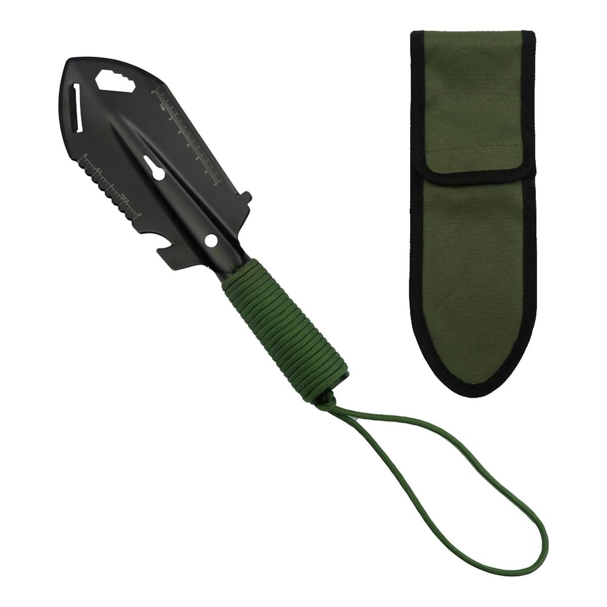 Camping Shovels Multifunctional Handy  Green