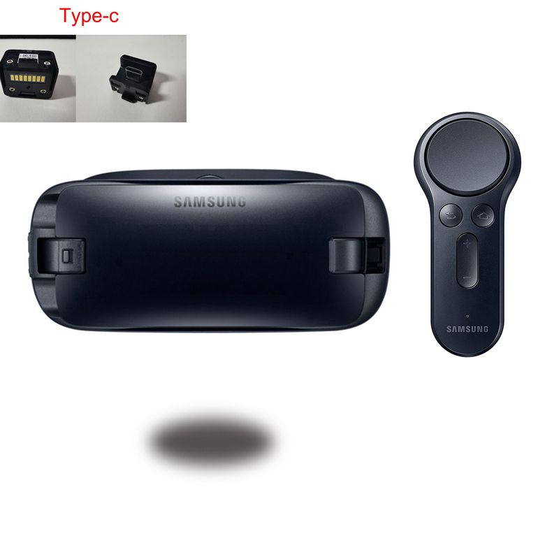 Gear VR 4.0 R323 Virtual Rety Glasses Support Samsung Galaxy S9 S9Plus S8 S8+ S6 S6 Edge S7 S7 Edge Gear Remote Controller Type-c