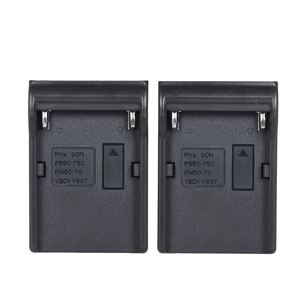 2pcs NP-F970 Battery Plate For Neweer Andoer
