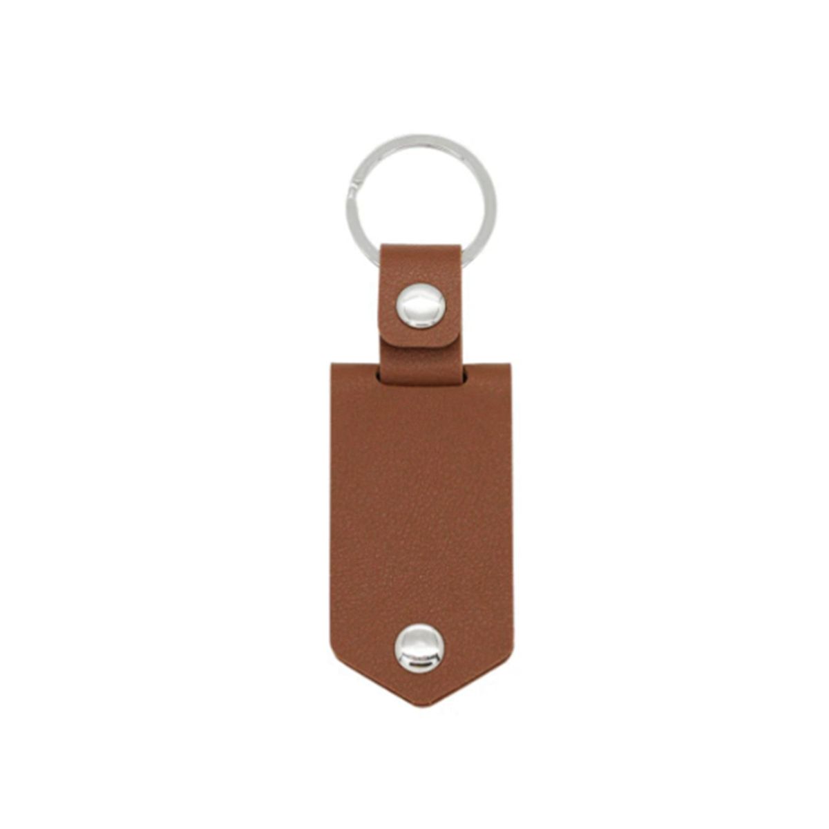 Leather Keychain Photo UV Color Printing Custom KeyChain Personalized Text Engraved Calendar Date