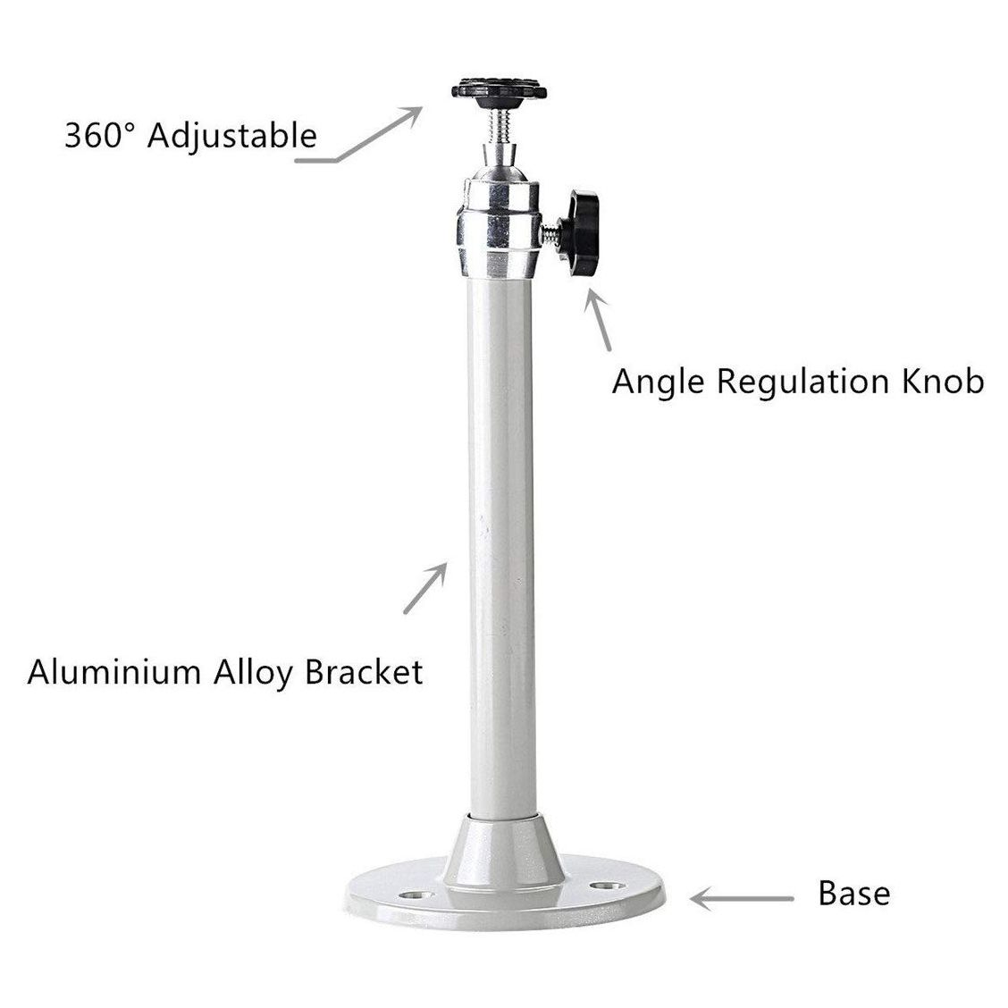 21.5cm Aluminum Projector Bracket For Ceiling Or