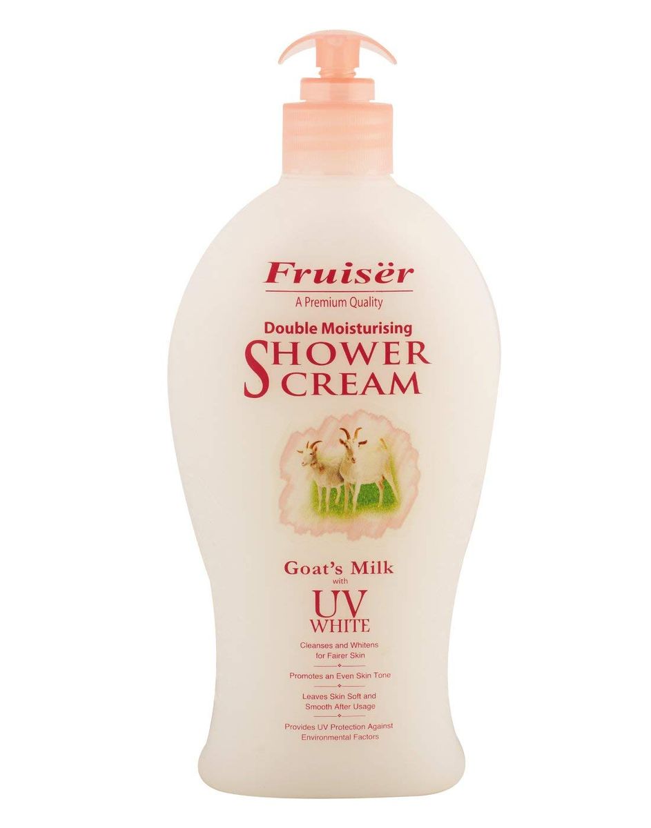Goat's Milk Moisturizing With UV White Shower Cream 1000ml