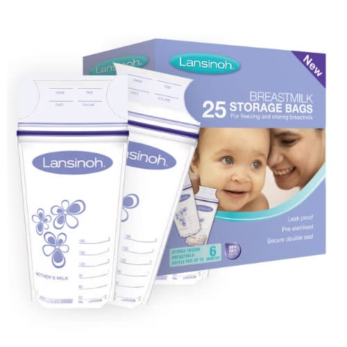 Breast Milk Storage Bag - 25 Pieces