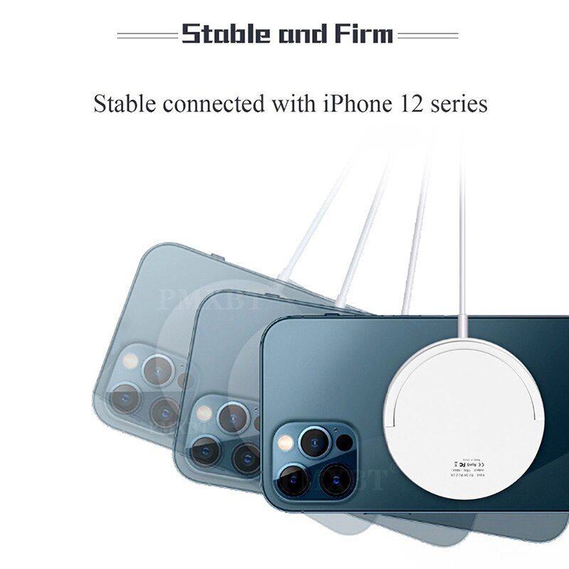 New 15w Magnetic Wireless Charger Mag For Safe Iphone 12 Qi
