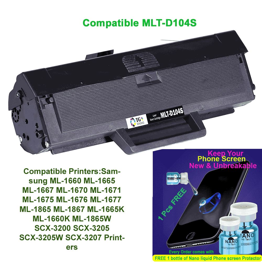 Premium 104S MLT-D104S Black Toner Cartridge