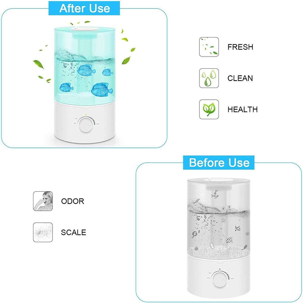 8PC Universal Humidifier Fishtank Waterpool