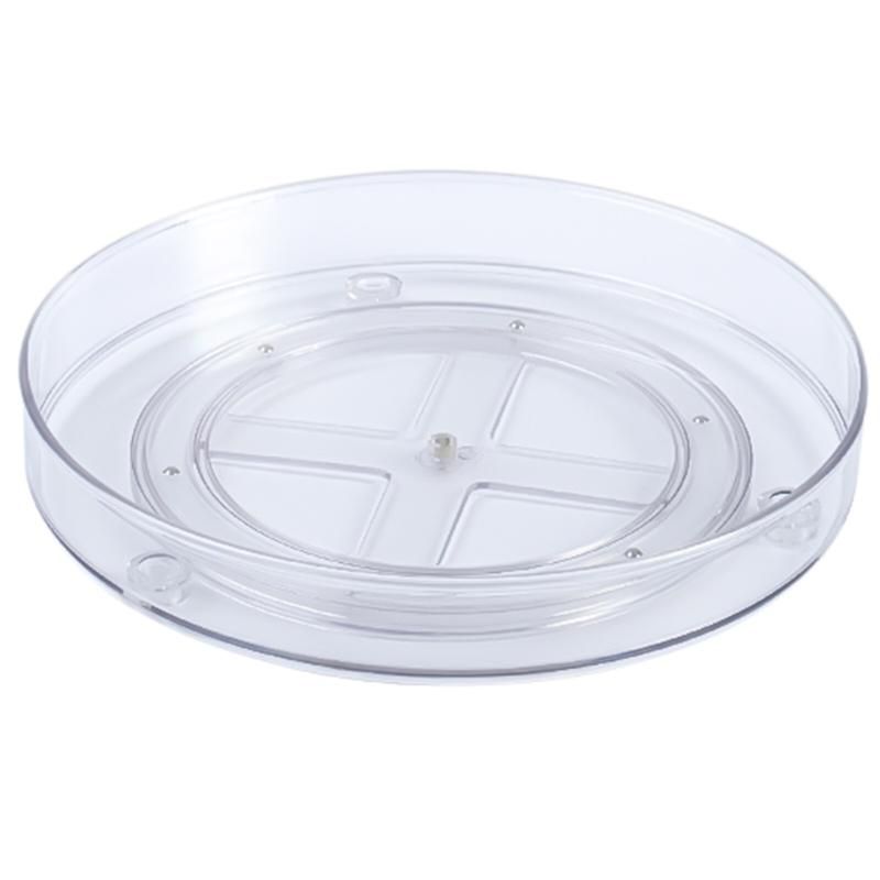 Kitchen Plastic Turntable Spice Holders Rotating Shelf (Size