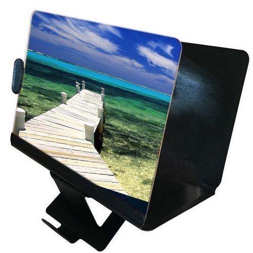 8 Inch 3D Enlarge Magnifier HD Screen Amplifier Portable