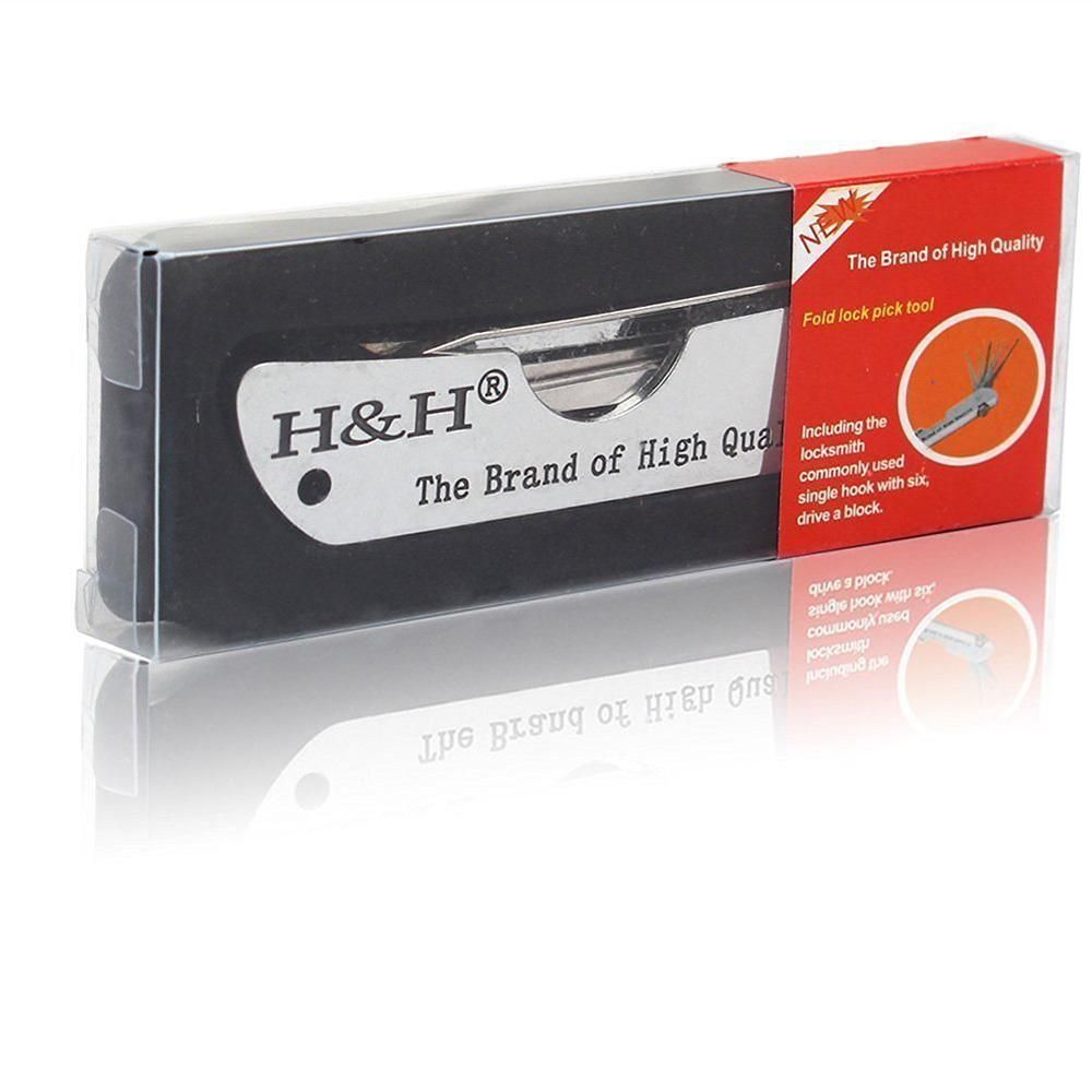 Hh Folding Locksmith Tool 6 In 1 Pocket Jackknife