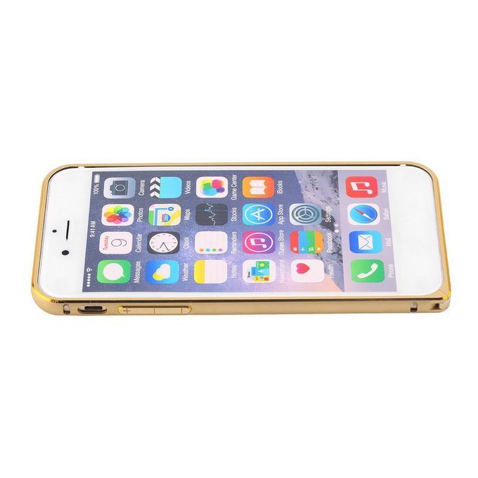 Rilievo Custodia Aluminium Alloy Case Cover Bumper Protection For Iphone6 Gold