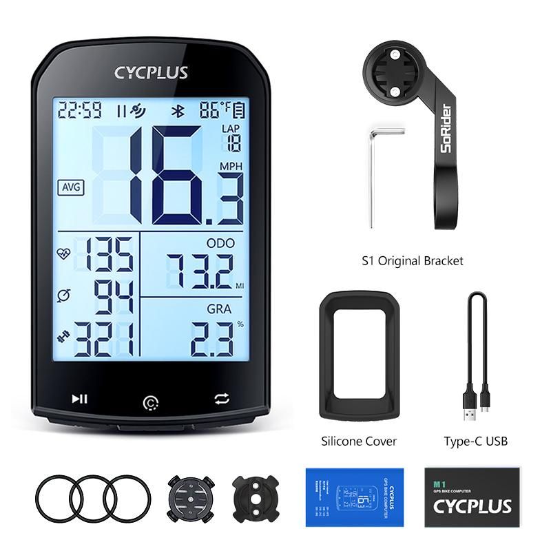 M1  Bike Computer Smart Cycle Wireless  Bicycle Stopwatch Cycling Odometer Cycling Computer XOSS