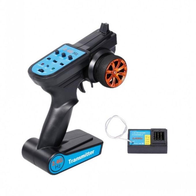 2.4G RC Transmitter Set And Receiver 120A Brushless ESC For Wltoys