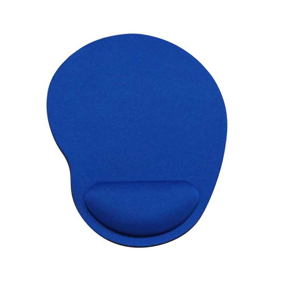 EVA Mouse Pad With Wrist Rest For  Omputer Laptop Mouse Mat With Hand Rest-blue