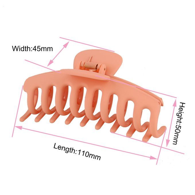 4pcs Women Fashion Hair Claw Clips Girls Elegant Nonslip
