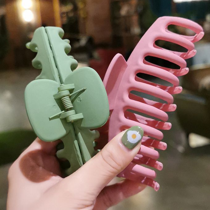 4pcs Women Fashion Hair Claw Clips Girls Elegant Nonslip
