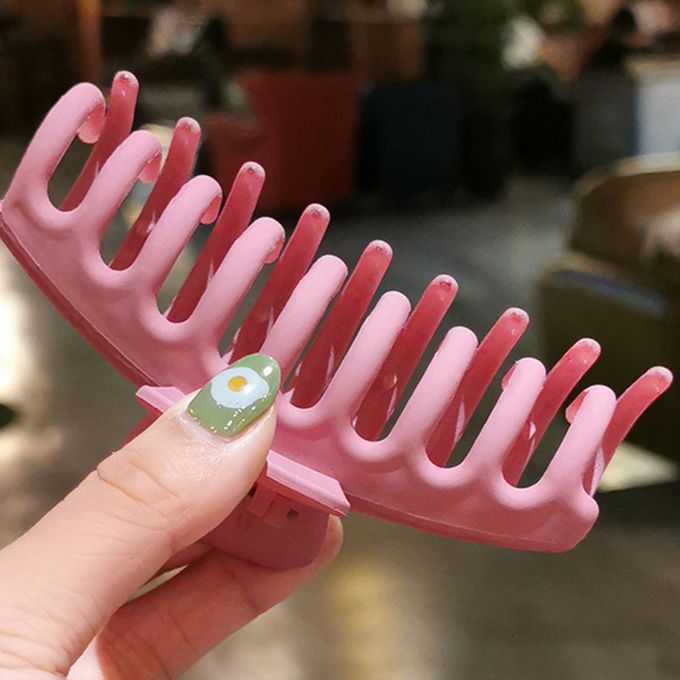 4pcs Women Fashion Hair Claw Clips Girls Elegant Nonslip