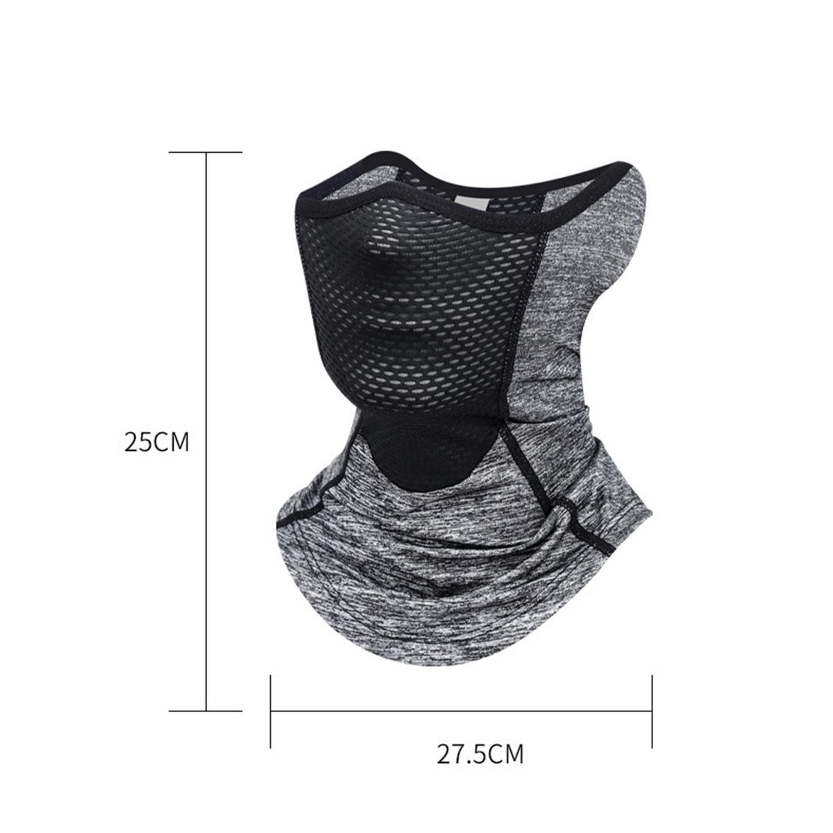Cycling Headgear Ice Silk Summer Headgear Light Grey
