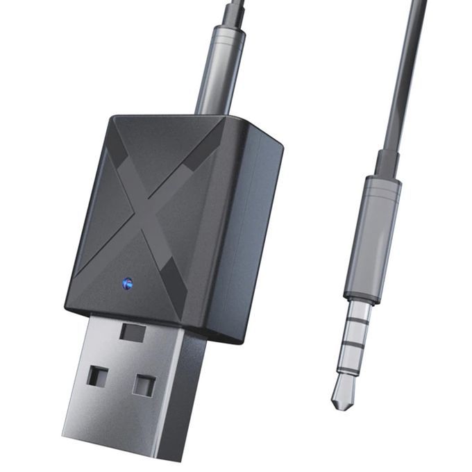 Bluetooth Audio Receiver Transmitter AUX Adapter For TV PC